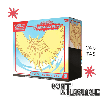 PKM: S&V4: Paradox Rift: ETB | Pokemon - Con T de Tlacuache - Pokemon