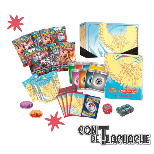 PKM: S&V4: Paradox Rift: ETB | Pokemon - Con T de Tlacuache - Pokemon