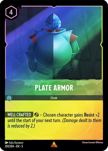 Plate Armor (Cold Foil ) - Con T de Tlacuache - Ravensburger