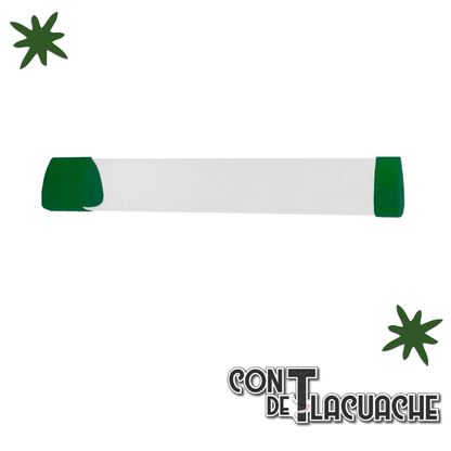 Play Mat Tube clear with Green | BCW - Con T de Tlacuache - Con T de Tlacuache