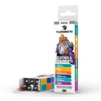 Playmarkers Set - Clothes & Ornaments (6 Pza) | AK Interactive - Con T de Tlacuache - AK Interactive