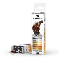 Playmarkers Set - Full Metal (6 Pza) | AK Interactive - Con T de Tlacuache - AK Interactive
