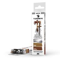 Playmarkers Set - Tools & Weapons (3 Pza) | AK Interactive - Con T de Tlacuache - AK Interactive
