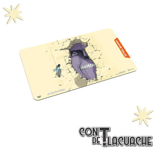 Playmat Attack On Titan: Wall Titan | UniVersus - Con T de Tlacuache - UNIVERSUS