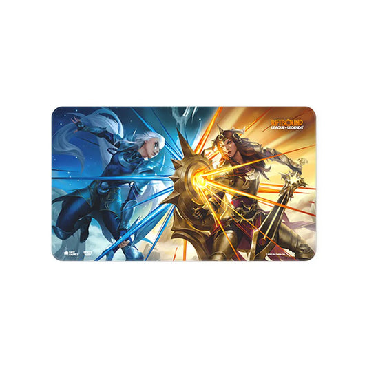 Playmat Riftbound - Vendetta Diana vs Leona - Con T de Tlacuache - Riftbound