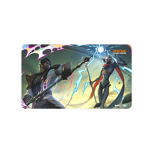 Playmat Riftbound - Vendetta Jayce vs Viktor - Con T de Tlacuache - Riftbound