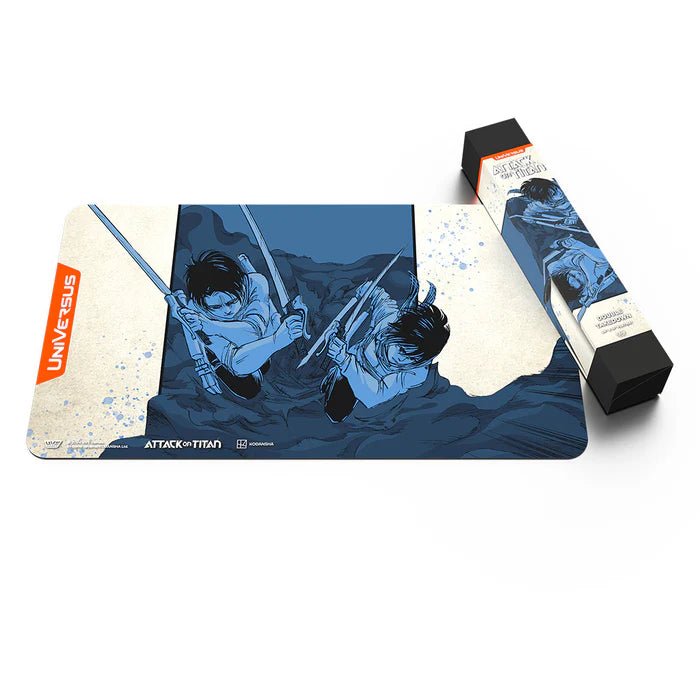 Playmat: UniVersus: AoT: Double Takedown | - Con T de Tlacuache - Con T de Tlacuache