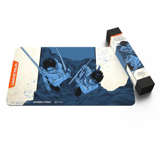 Playmat: UniVersus: AoT: Double Takedown | - Con T de Tlacuache - Con T de Tlacuache