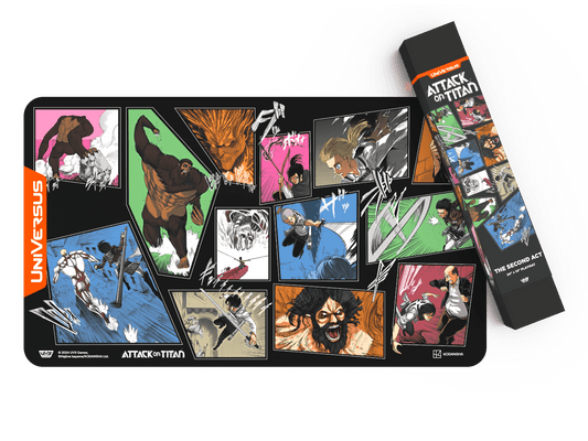 Playmat: UniVersus: AoT: The Second Act | - Con T de Tlacuache - Con T de Tlacuache