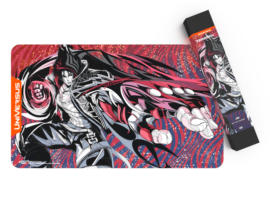 Playmat: UniVersus Tekken 8: Jin | - Con T de Tlacuache - Con T de Tlacuache