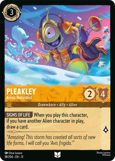 Pleakley (Non - foil) | Ravensburger - Con T de Tlacuache - Ravensburger