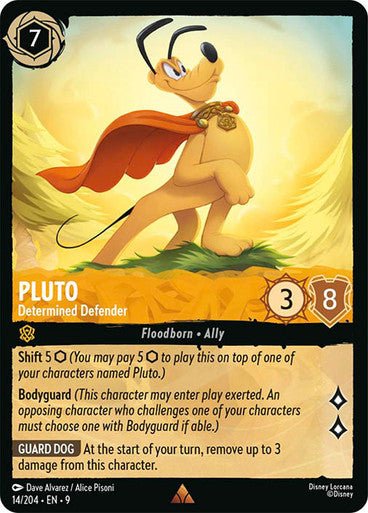 Pluto - Determined Defender (Non - foil) - Con T de Tlacuache - Ravensburger