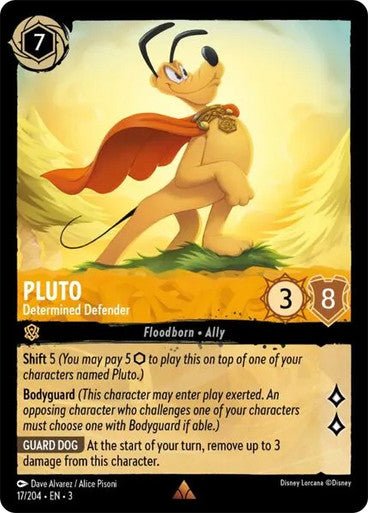 Pluto - Determined Defender (Non - foil) - Con T de Tlacuache - Ravensburger