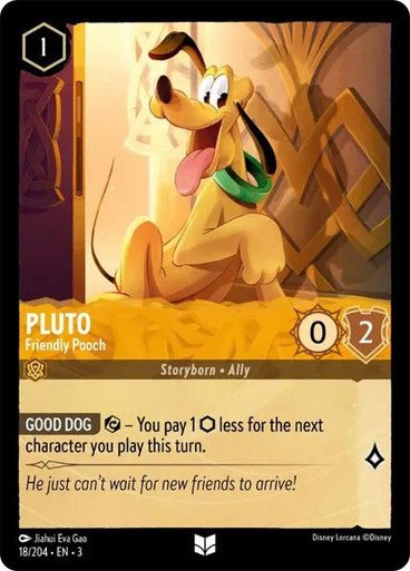 Pluto - Friendly Pooch (Non - foil) - Con T de Tlacuache - Ravensburger