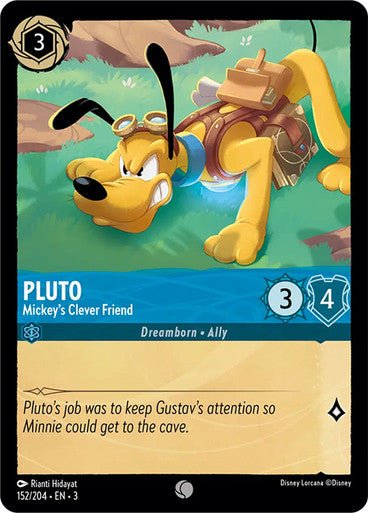 Pluto - Mickey's Clever Friend (Non - foil) - Con T de Tlacuache - Ravensburger