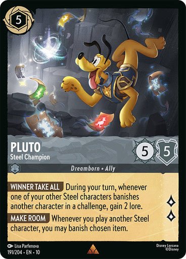 Pluto (Non - foil) - Con T de Tlacuache - Ravensburger