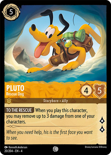 Pluto - Rescue Dog ( Non-foil ) | Ravesburger
