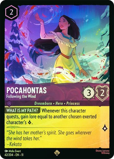 Pocahontas (Cold Foil) | Ravensburger - Con T de Tlacuache - Ravensburger