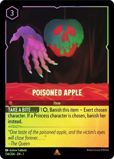 Poisoned Apple ( Cold Foil ) - Con T de Tlacuache - Ravensburger