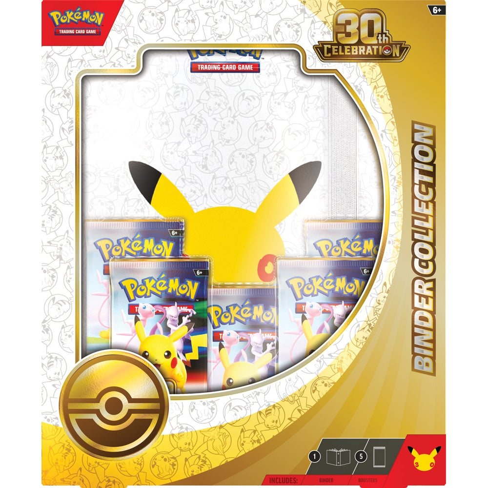 Pokémon TCG 30th Celebration Binder Collection edición inglés