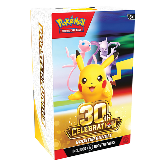 Pokémon TCG 30th Celebration Booster Bundle de 6 sobres inglés