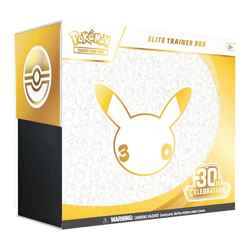 Pokémon TCG: 30th Celebration - Elite Trainer Box | Pokémon - Con T de Tlacuache - Pokémon
