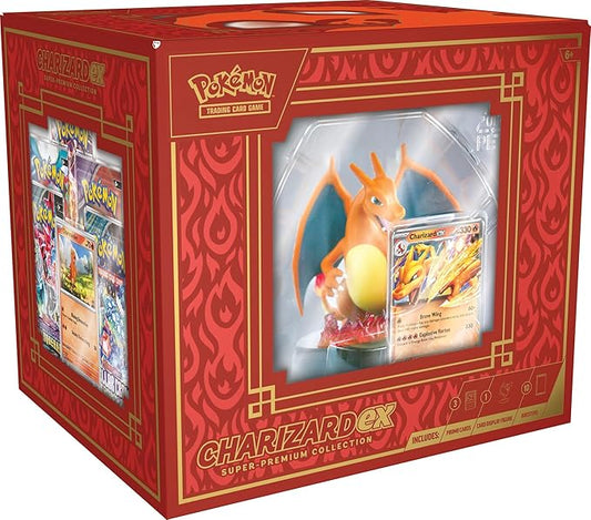 Pokémon TCG: Charizard ex Super-Premium Collection (Español) - Con T de Tlacuache - Pokémon