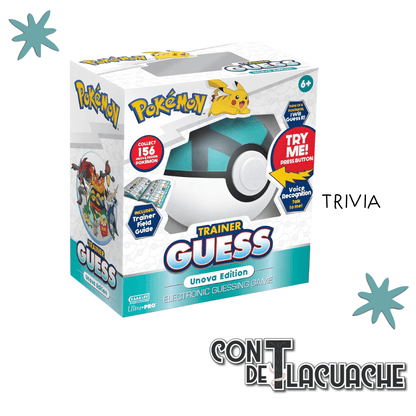 Pokemon Trainer Guess Unova | Ultra Pro - Con T de Tlacuache - Con T de Tlacuache