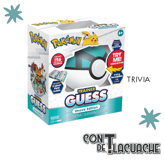 Pokemon Trainer Guess Unova | Ultra Pro - Con T de Tlacuache - Con T de Tlacuache