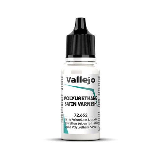 Polyurethane Satin Varnish 18ml (72652) | Vallejo - Con T de Tlacuache - Vallejo