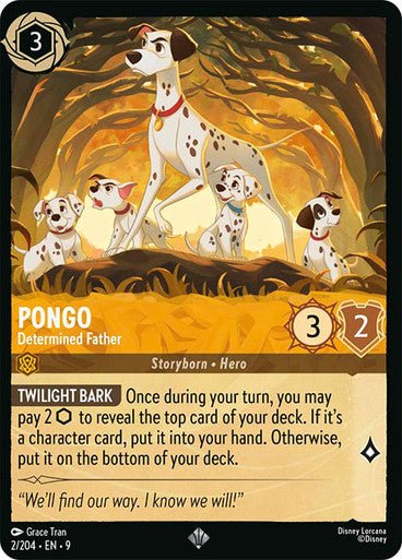 Pongo - Determined Father (Non - foil) - Con T de Tlacuache - Ravensburger