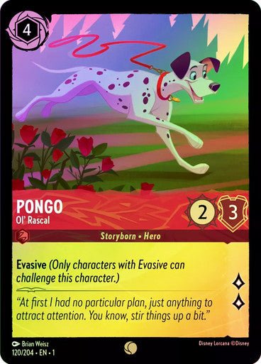 Pongo - Ol' Rascal ( Cold Foil ) - Con T de Tlacuache - Ravensburger