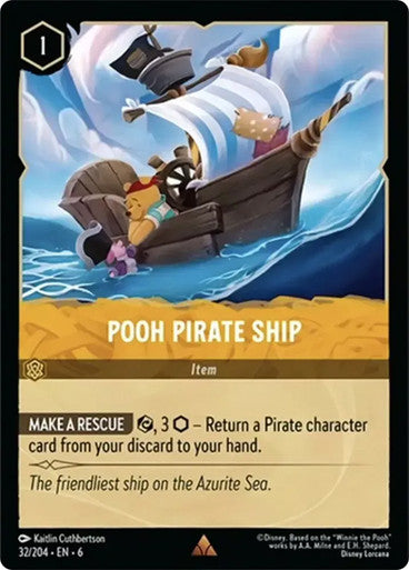 Pooh Pirate Ship ( Non-foil )