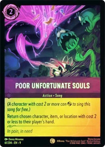 Poor Unfortunate Souls (Cold Foil) - Con T de Tlacuache - Ravensburger