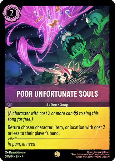 Poor Unfortunate Souls ( Cold Foil ) | Ravesburger - Con T de Tlacuache - Ravensburger