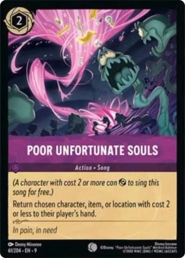 Poor Unfortunate Souls (Non - foil) - Con T de Tlacuache - Ravensburger