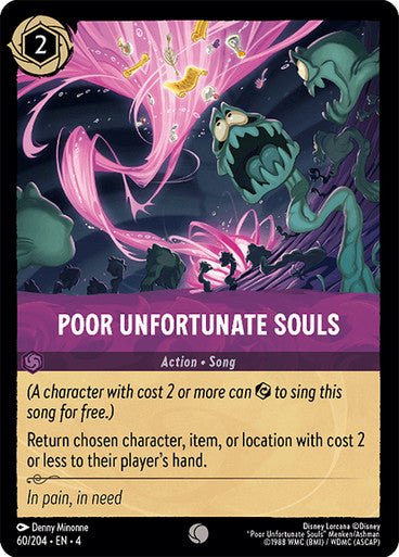 Poor Unfortunate Souls ( Non - foil ) | Ravesburger - Con T de Tlacuache - Ravensburger