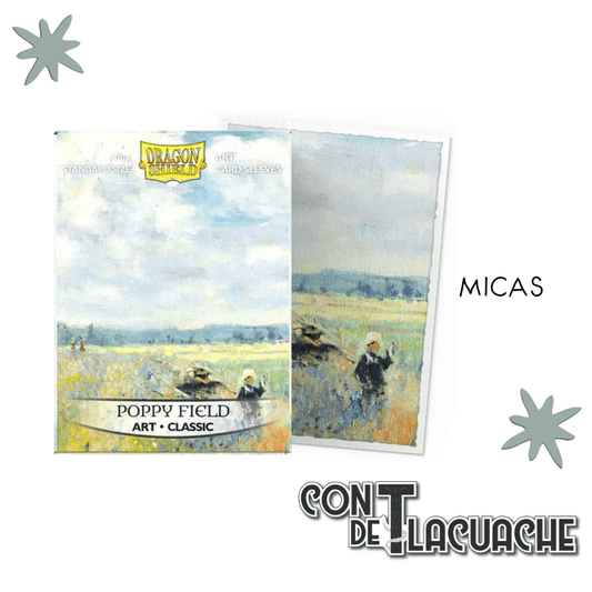 Poppy Field Classic Art Standard 100pz | Dragon Shield - Con T de Tlacuache - Dragonshield