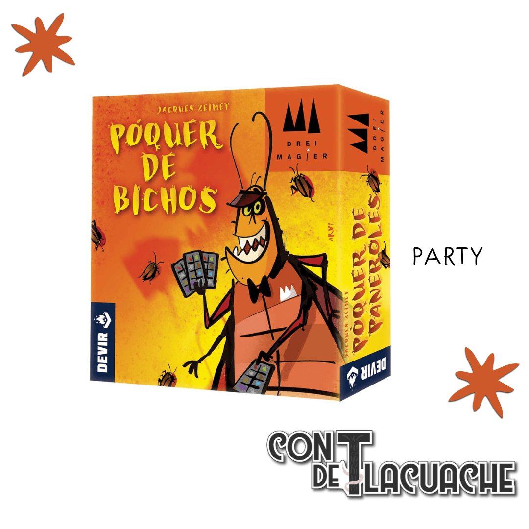 Poquer de Bichos | Devir - Con T de Tlacuache - Devir