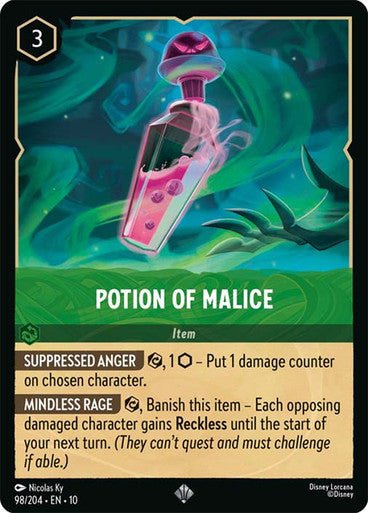Potion of Malice (Non - foil) - Con T de Tlacuache - Ravensburger