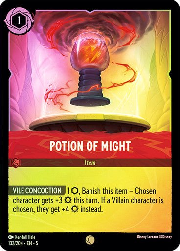 Potion of Might (Cold Foil ) - Con T de Tlacuache - Ravensburger