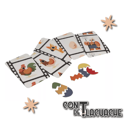 Poule Poule | Cacahuate Games - Con T de Tlacuache - Cacahuate Games