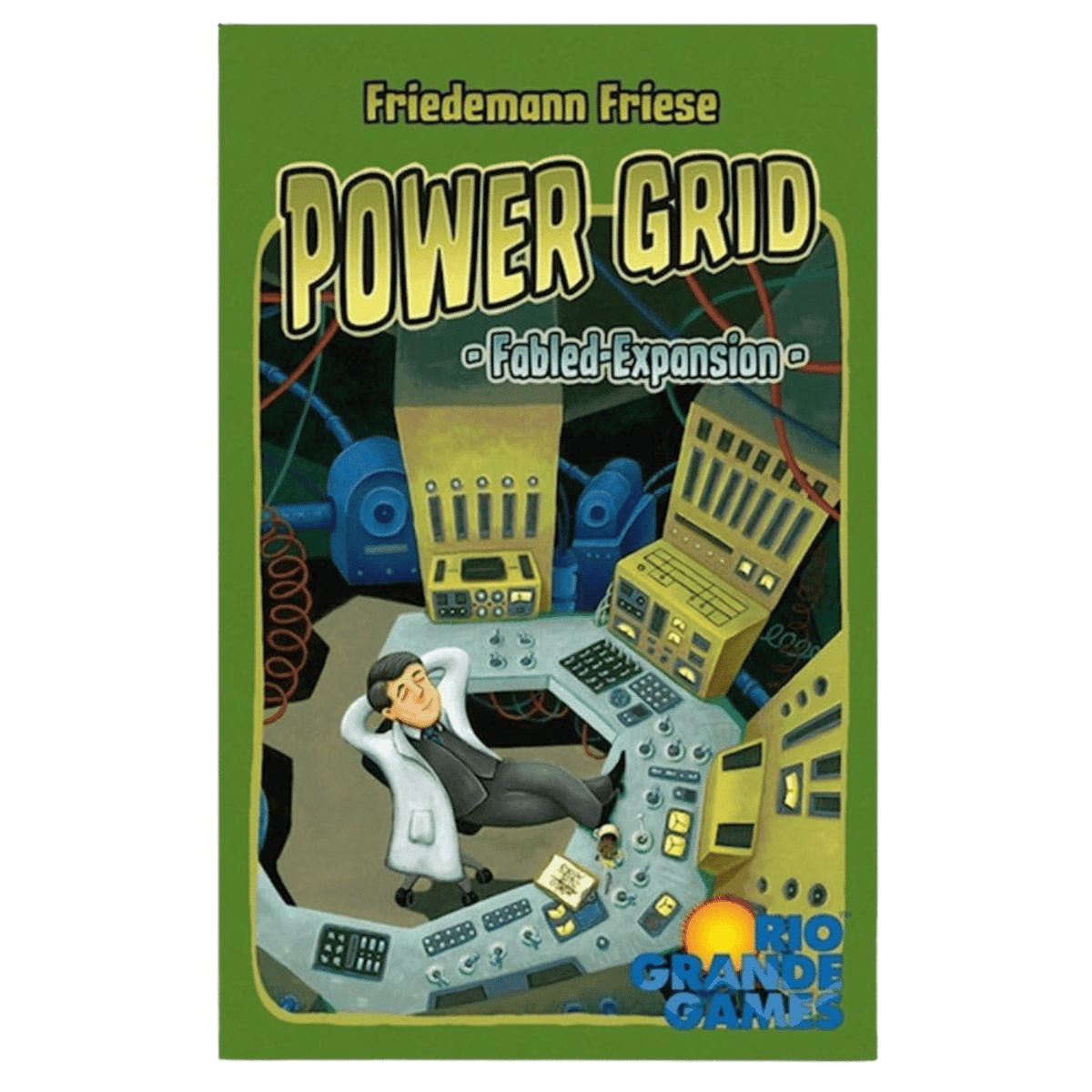 Power Grid Fabled Expansion - Con T de Tlacuache - Rio Grande Games