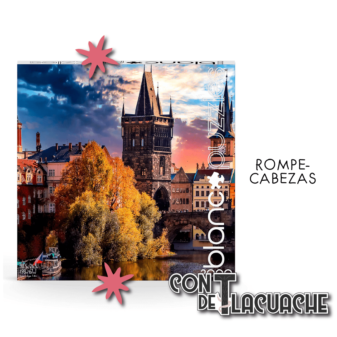 Praga (2000pzs) Blanc Collection | Buffalo Games - Con T de Tlacuache - Buffalo Games