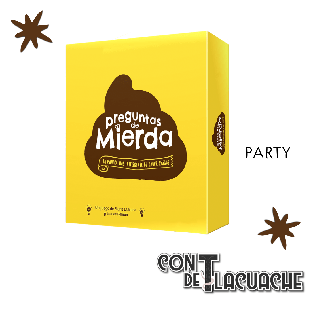 Preguntas de Mierda 2° Ed | Asmodee - Con T de Tlacuache - Asmodee