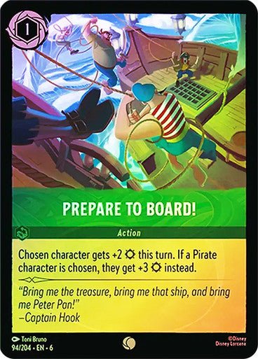 Prepare To Board ( Cold Foil ) - Con T de Tlacuache - Ravensburger