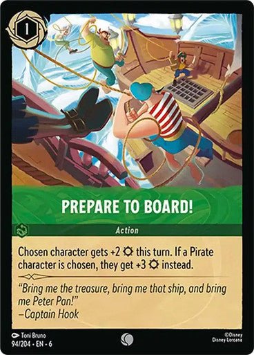 Prepare To Board ( Non - foil ) - Con T de Tlacuache - Ravensburger