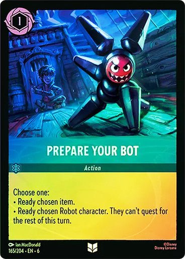 Prepare Your Bot ( Cold Foil ) - Con T de Tlacuache - Ravensburger