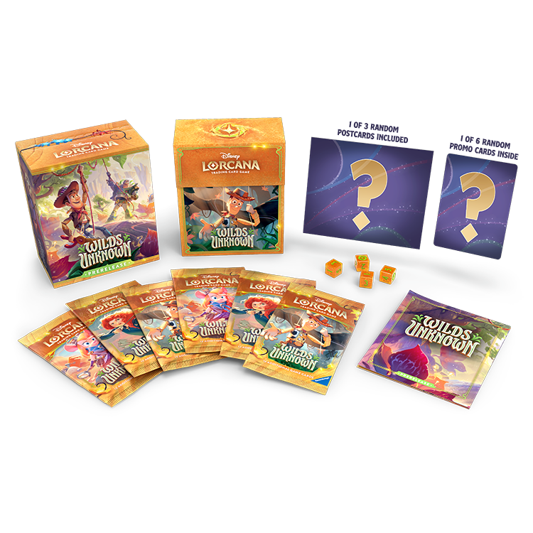 PRERELEASE PACK Set 12 - Wilds Unknow Lorcana | Ravensburger - Con T de Tlacuache - Ravensburger