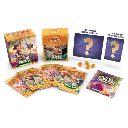 PRERELEASE PACK Set 12 - Wilds Unknow Lorcana | Ravensburger - Con T de Tlacuache - Ravensburger